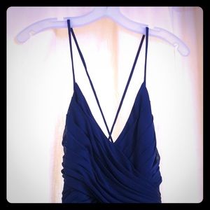 David’s Bridal NWT Marine Bridesmaid Dress